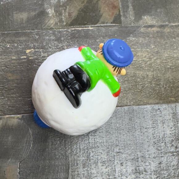 2005 CARL'S JR. "40 YEARS A CHARLIE BROWN CHRISTMAS" LINUS GOIN' FOR A SPIN TOY - Picture 6 of 7